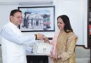 मुख्यमंत्री धामी ने प्रसिद्ध अभिनेत्री एवं लोकसभा सांसद हेमा मालिनी से की शिष्टाचार भेंट