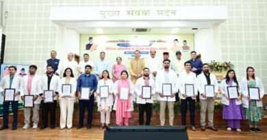 मुख्यमंत्री धामी ने 307 नव नियुक्त अभ्यर्थियों को सौंपे नियुक्ति पत्र