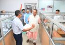 इलेक्ट्रिक स्कूटर से उपनल मुख्यालय पहुंचे मंत्री गणेश जोशी, किया औचक निरीक्षण