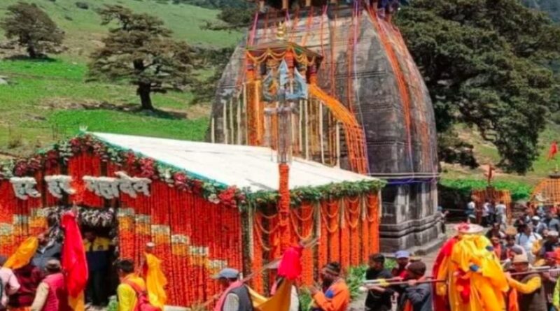 द्वितीय केदार श्री मदमहेश्वर मंदिर के कपाट श्रद्धा एवं वैदिक विधि-विधान से खुले